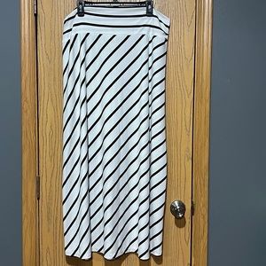 Faded Glory Striped Skirt